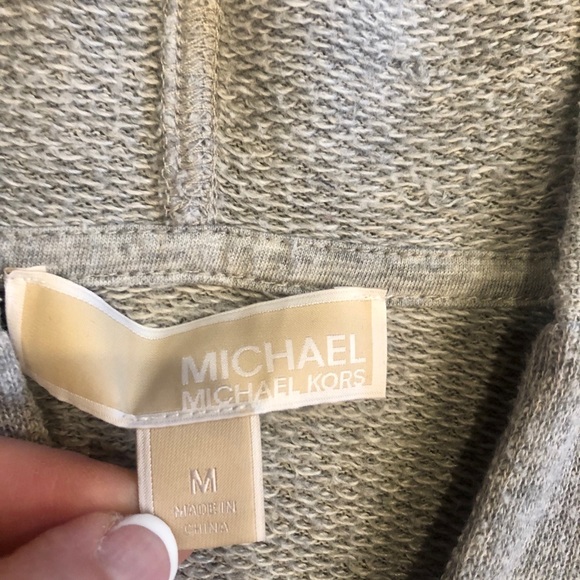 Michael Kors short sleeve hooded top - Picture 3 of 5